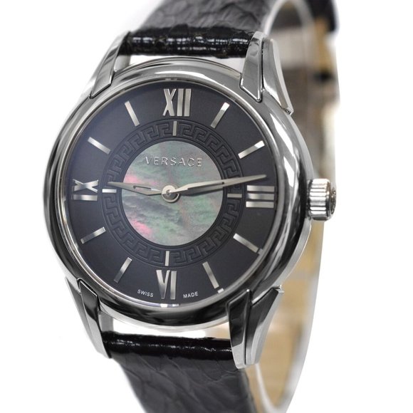 NEW Versace Gold Mother of Pearl 33mm Watch main image 7